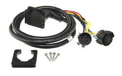 5th Wheel/Gooseneck 90-Degree Wiring Harness w/ 7-Pole Plug - GM, Ford, Dodge, Toyota - 54700-003